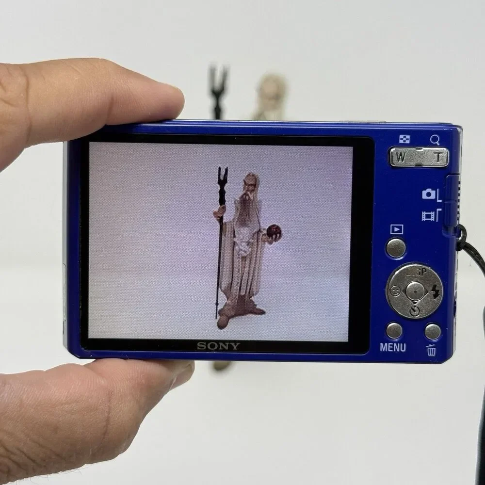 Sony Cyber Shot DSC-W330 14.1MP Electric Blue Camera Battery SD Case Tested